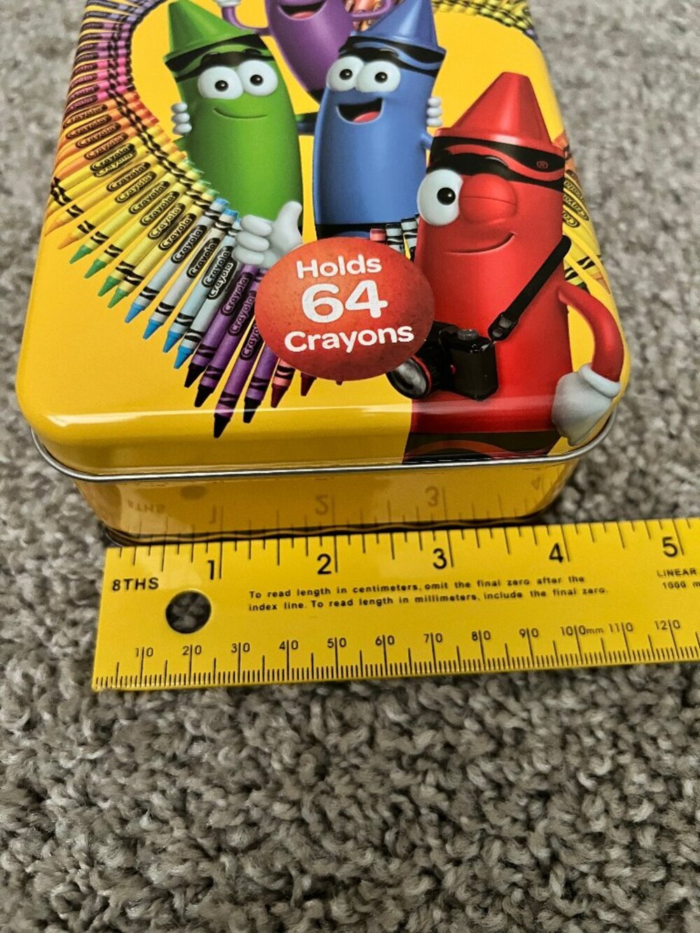 The Tin Box Crayola Tin Crayon Storage NWT - Picture 4 of 5